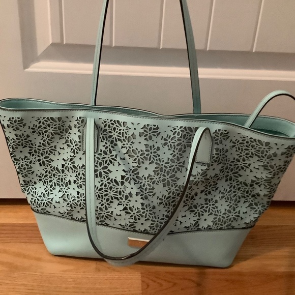 Kate Spade  turquoise bag - Picture 3 of 6